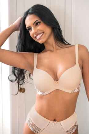 Sofia Contour Padded T-Shirt Bra - Latte