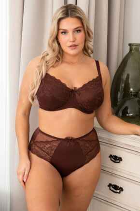 Flora Deep Brief - Chocolate