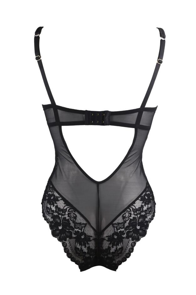 Satin Luxe and Lace Underwired Body