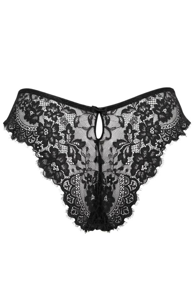 India Eyelash Lace V Brief 
