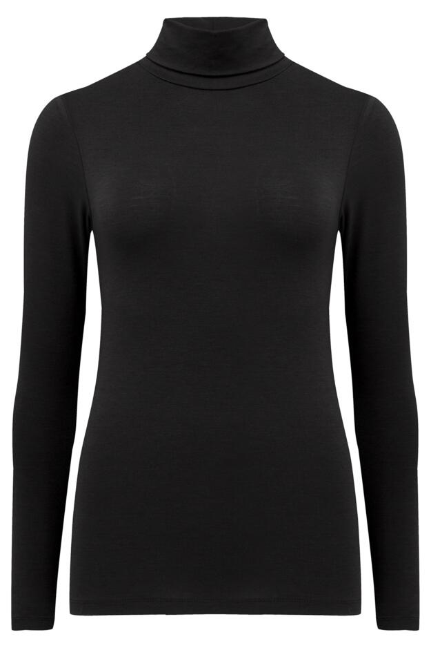 Second Skin Thermal Roll Neck Top