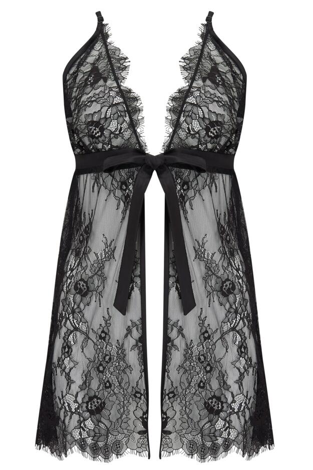 For Your Eyes Only Lace Babydoll 