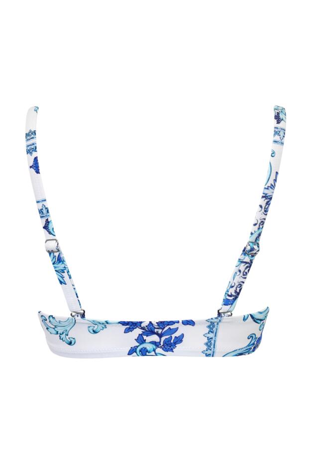 Amalfi Front Fastening Wrap Around Padded Underwired Top