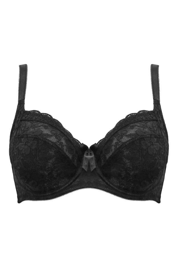 Rebel Underwired Side Support Bra D-M