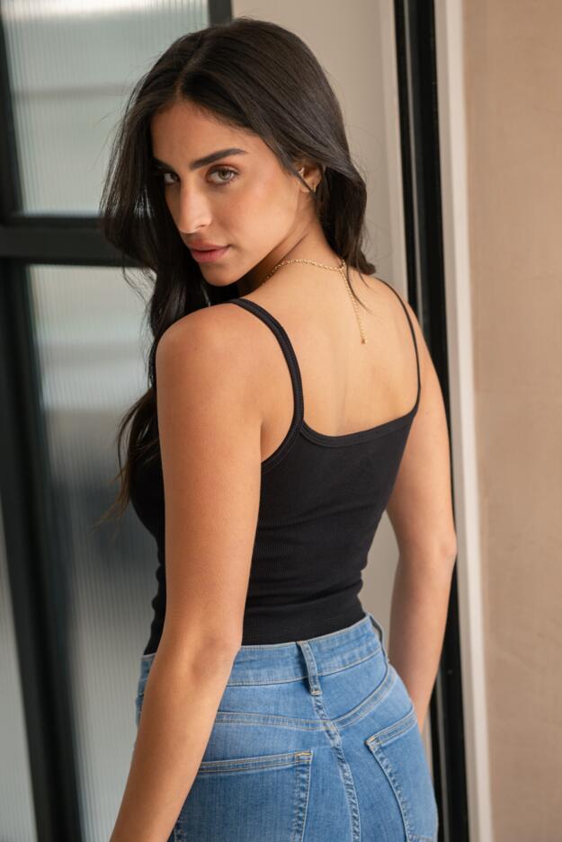 Off Duty Rib Jersey Support Cami 