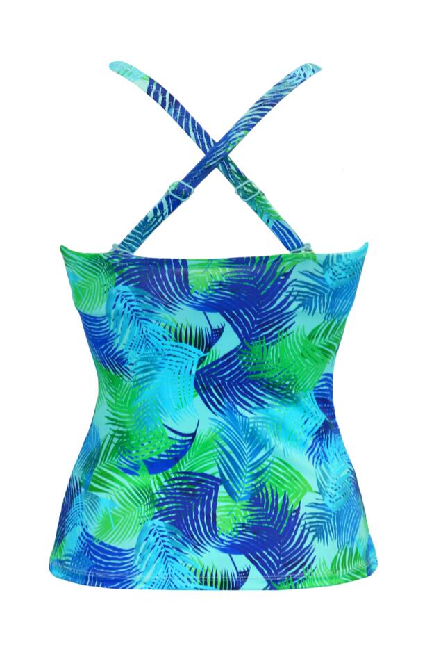 Aruba Underwired Strapless Bandeau Tankini