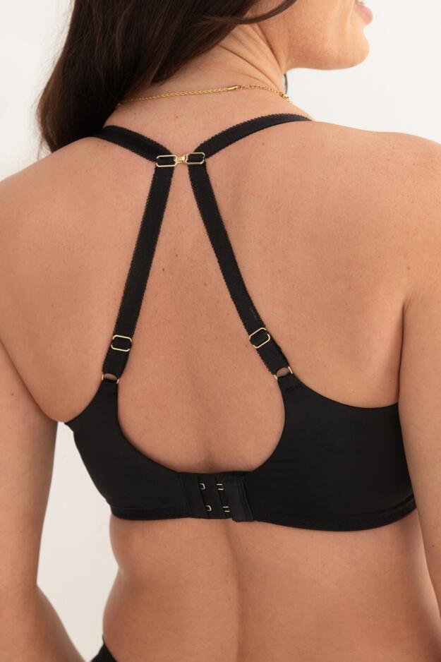 Effortless Non-Padded Full Cup Side Support Bra D-M